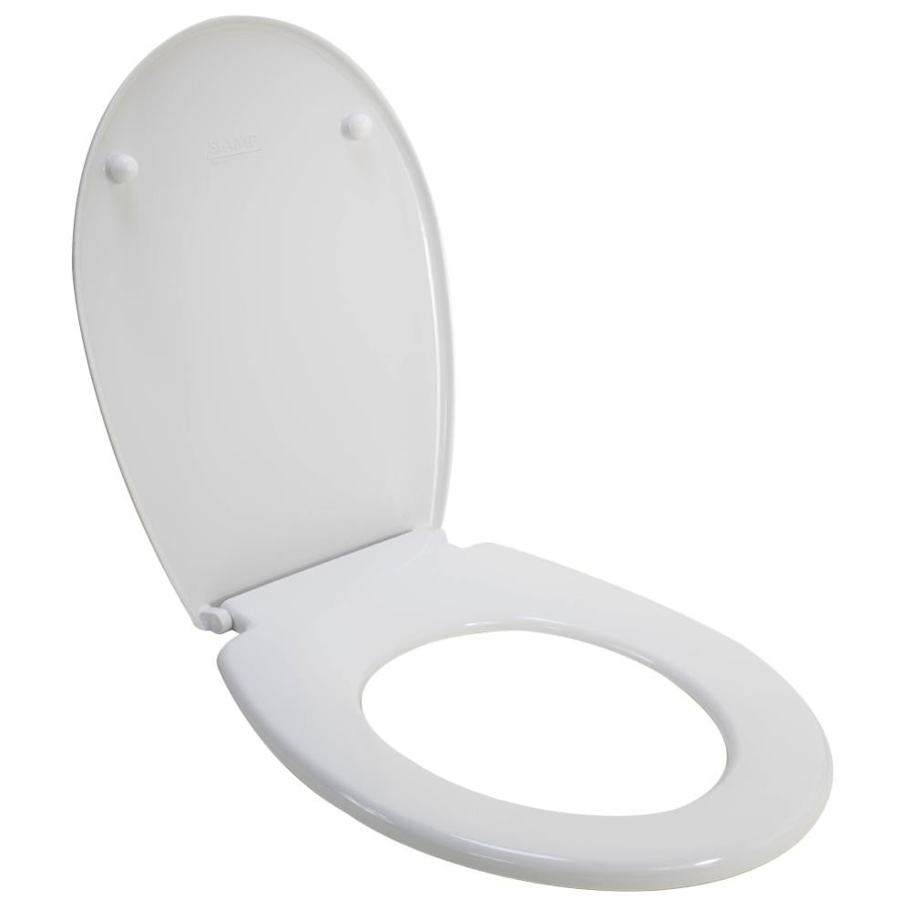 Abattant WC Blanc Universal Frein De Chute - Thermodur Noyon & Thiebault