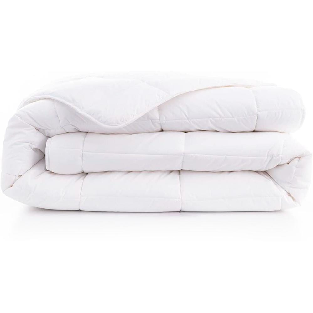 Couette de lit chaude pour l'hiver coton haut de gamme 350g blanc ABEIL ...