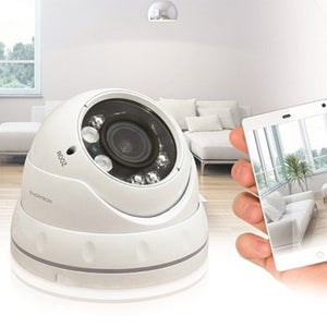 Judas de porte, caméra de surveillance intelligente WIFI HD, vision 160°  bidirectionnelle, protocole ONVIF - blanc + Micro SD 64go
