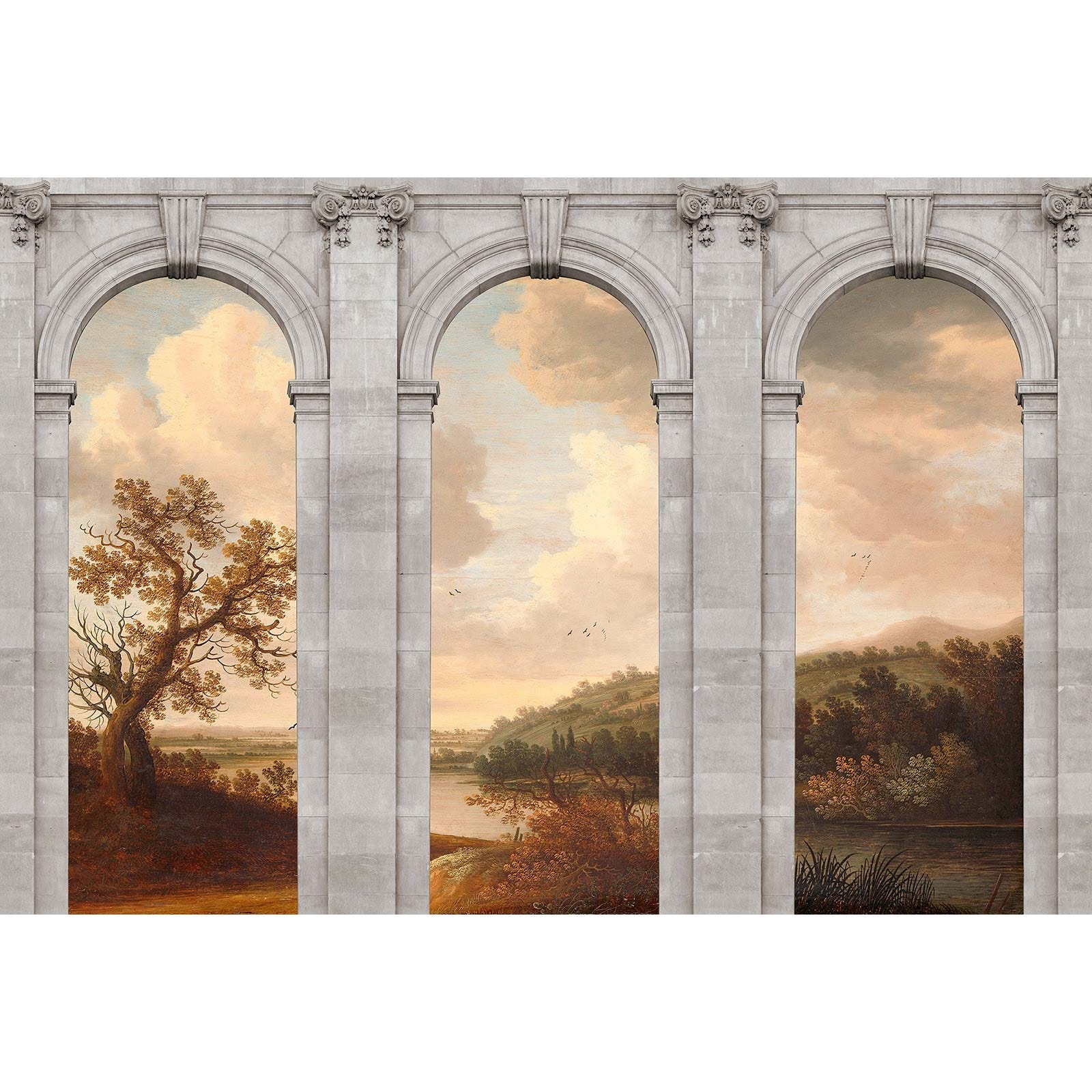 Painter's Composition Study II - Papier peint panoramique charmant -  Photowall