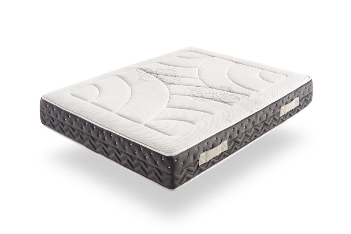 Materasso Singolo 90x200 Ortopedico A Molle Insacchettate - Rigidità Media, 8 Zone Comfort, 25 Cm Altezza