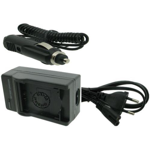 Chargeur Double Batterie Pour Sony Handycam HDR-CX560VE/CX570E - Avec Adaptateur Allume-cigare, Charge Rapide