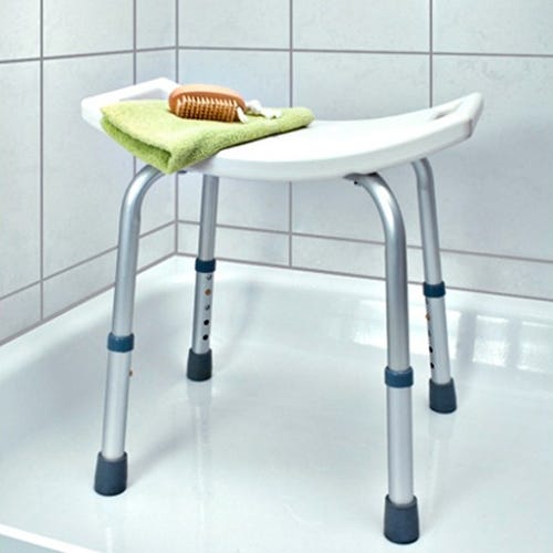 Sgabello da bagno per bambini Scarpe che cambiano lo sgabello da doccia per