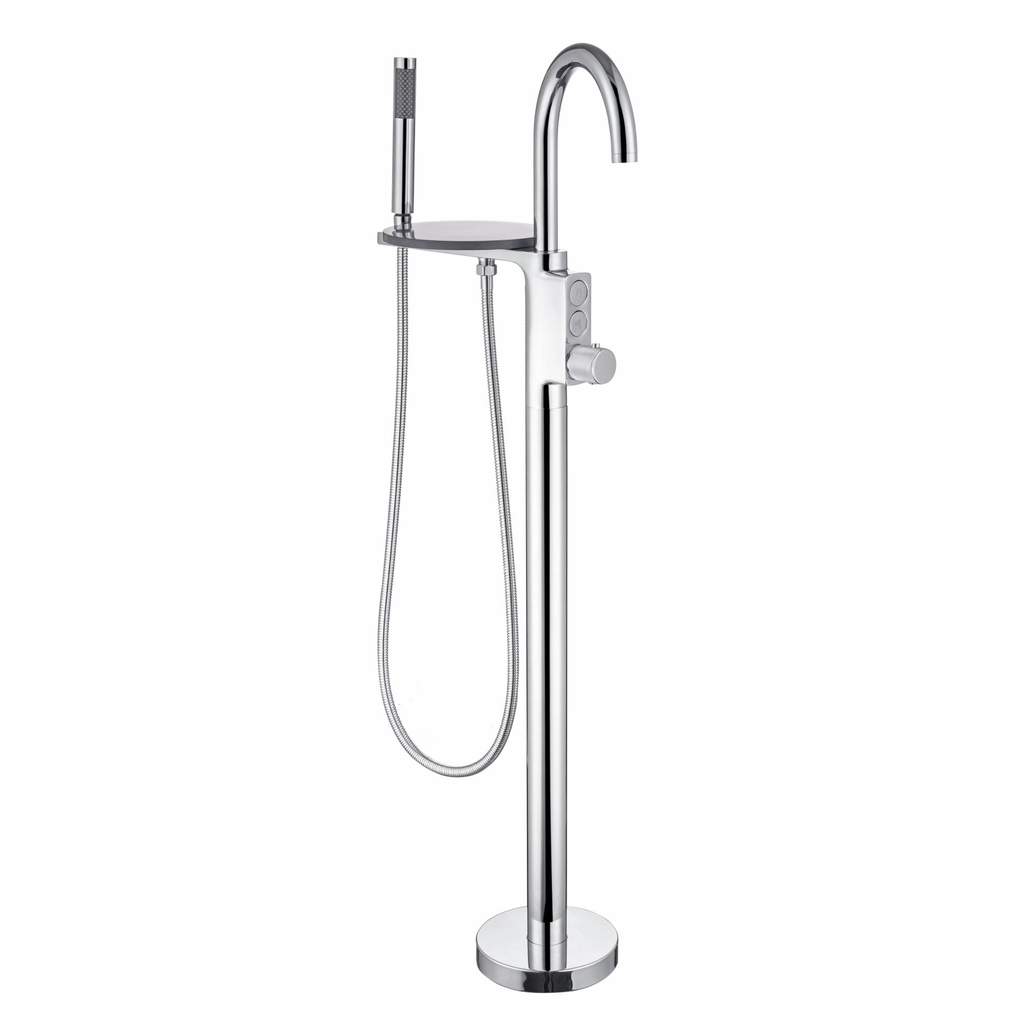 Miscelatore Termostatico Per Vasca/Doccia - Cromato, Ottone, Con Sicurezza Anti-Scottatura 38°C - Foto 4