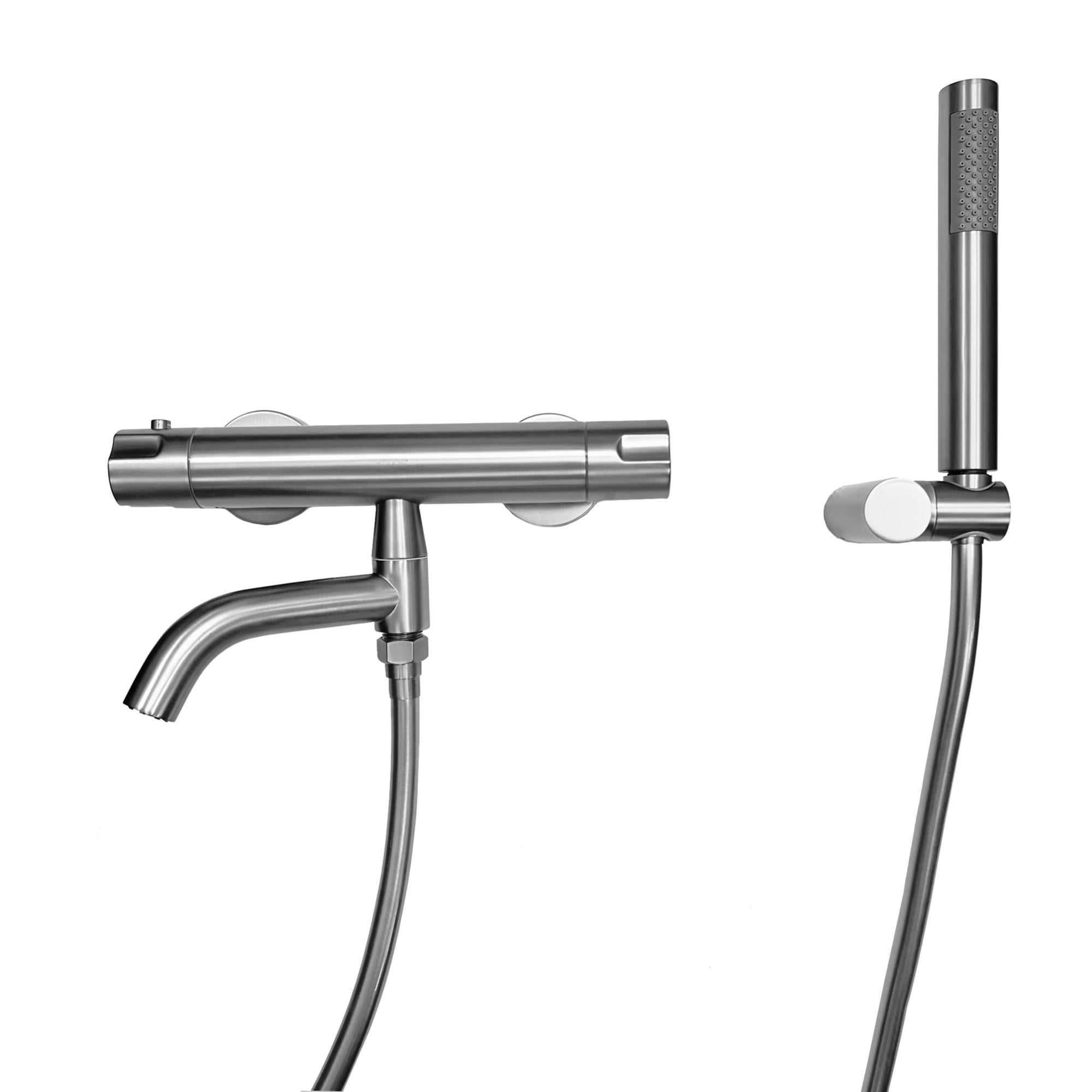 Kit De Vidange Baignoire Danco Touch Toe Nickel Brossé 89237 - Neuf, Finition Grise, Origine USA