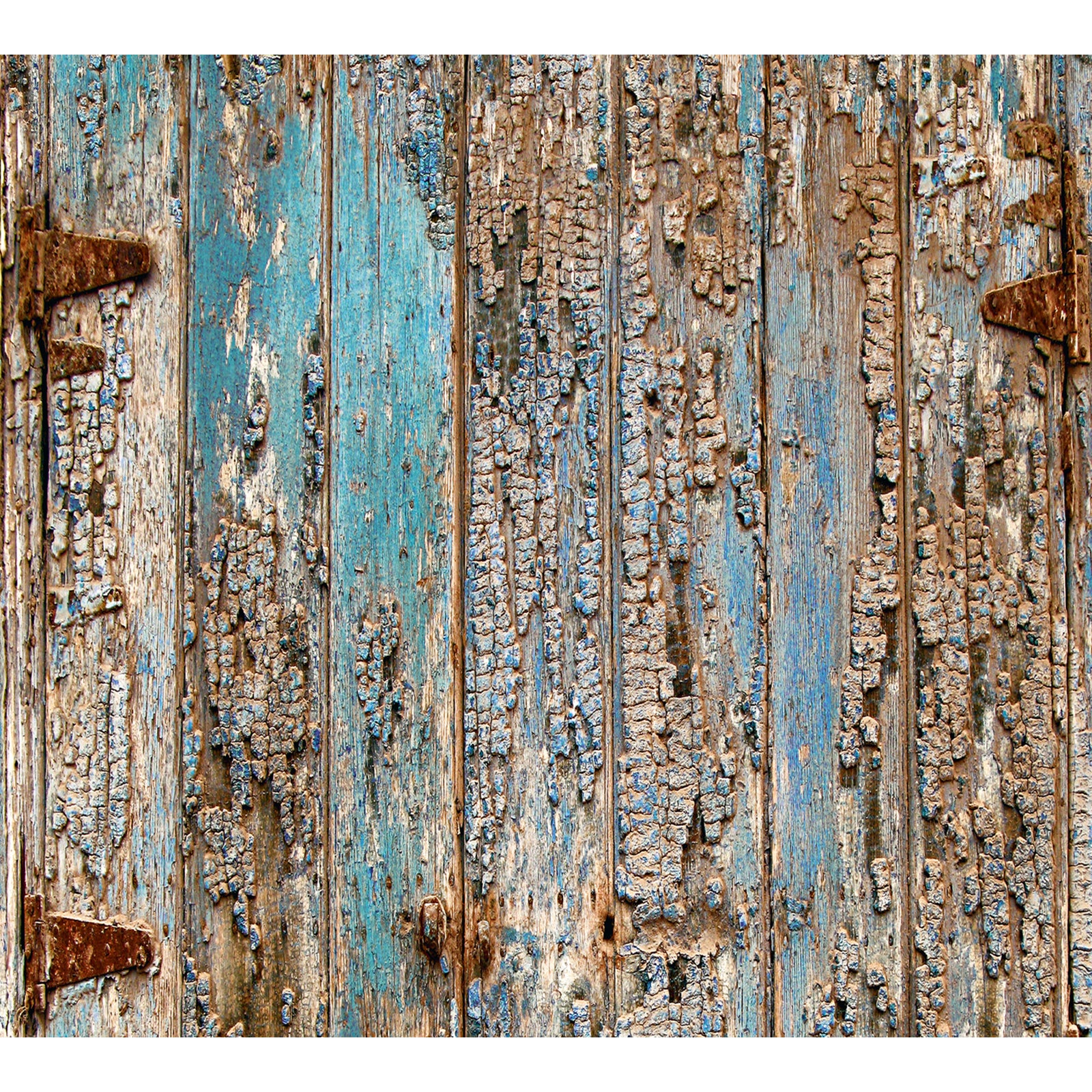 Pannello decorativo adesivo effetto legno antico rovinato Carta da parati  adesiva lavabile effetto legno marrone e azzurro Ideale per salotti