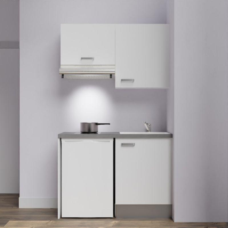 K01LPT 120 cm avec plan de travail et évier