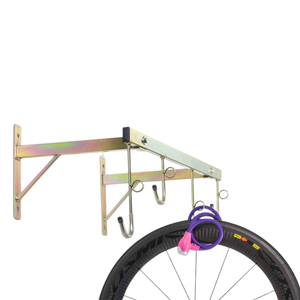 Relaxdays Antivol pliable pour vélo, avec support, 65 cm, serrure pliante,  VTT, vélo électrique, cadenas à code, noir