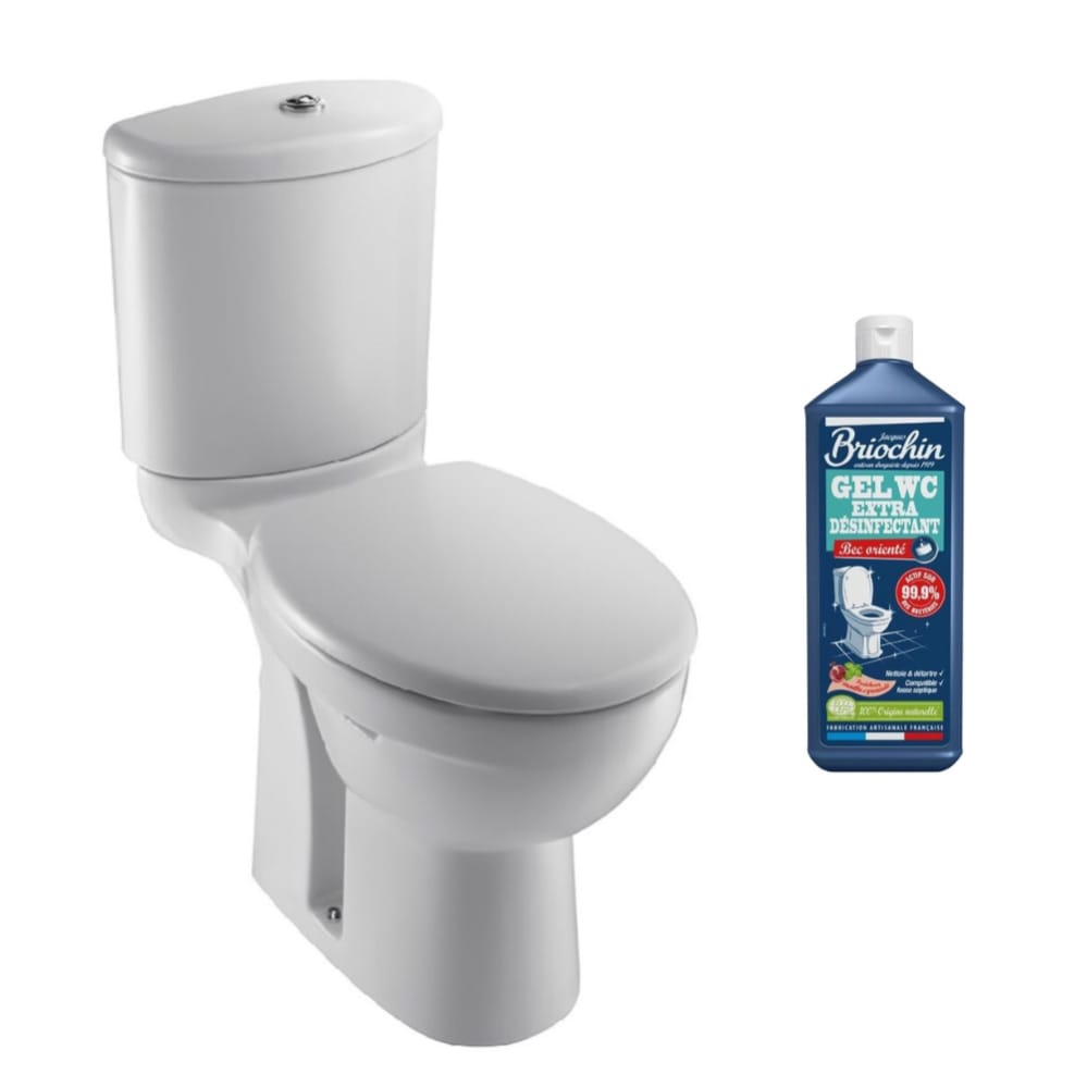 WC poser Jacob Delafon Ekodo abattant nettoyant Leroy Merlin