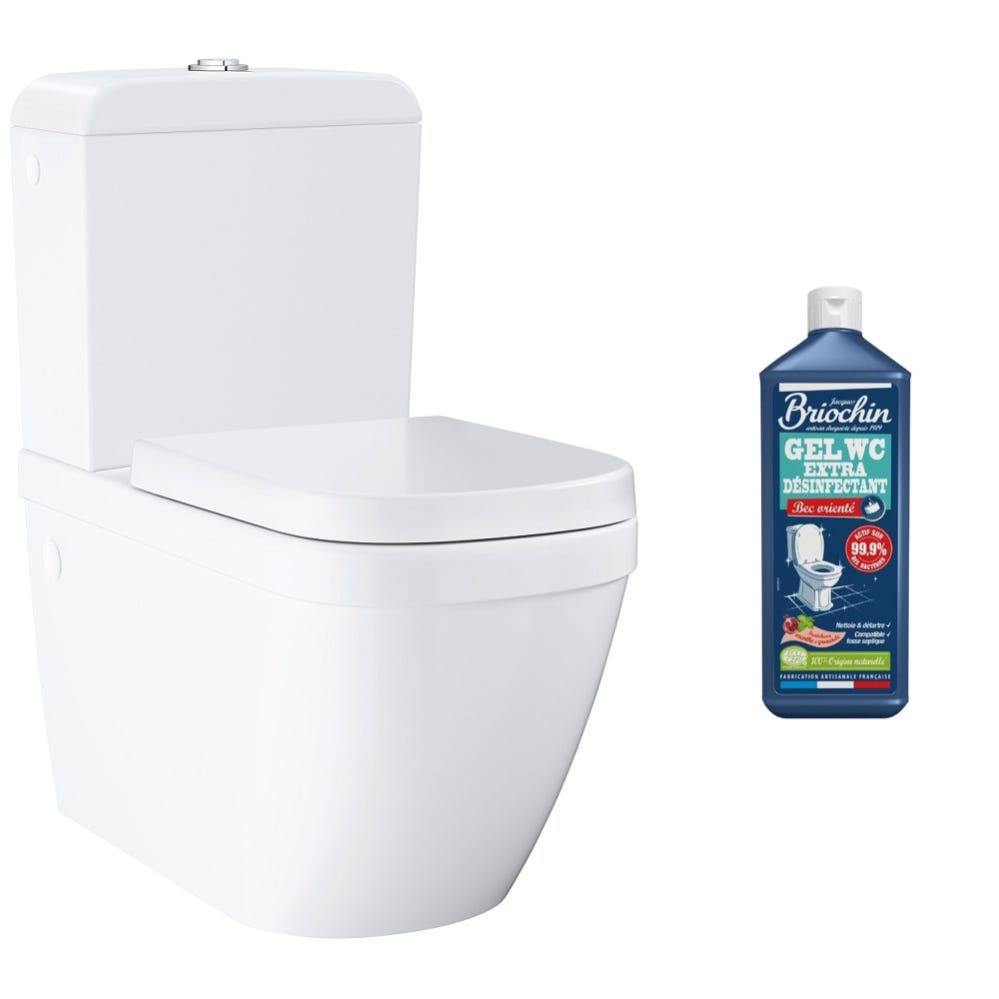 GROHE WC poser sans bride Euro Ceramic abattant nettoyant
