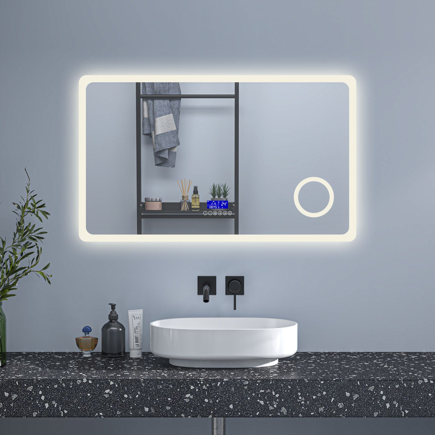 El espejo de baño de Leroy Merlin que cambia para siempre tu cuarto de baño:  con luz LED