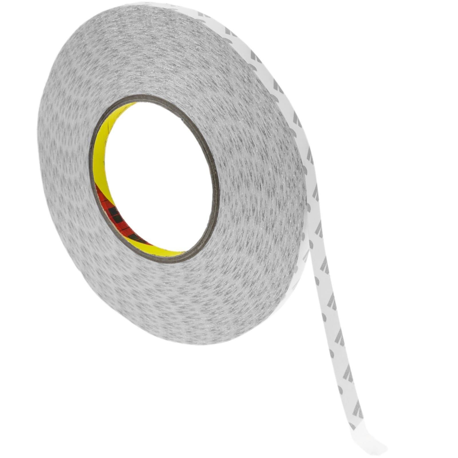 Rollo de cinta adhesiva de doble cara 3M blanca 12 mm 50 m
