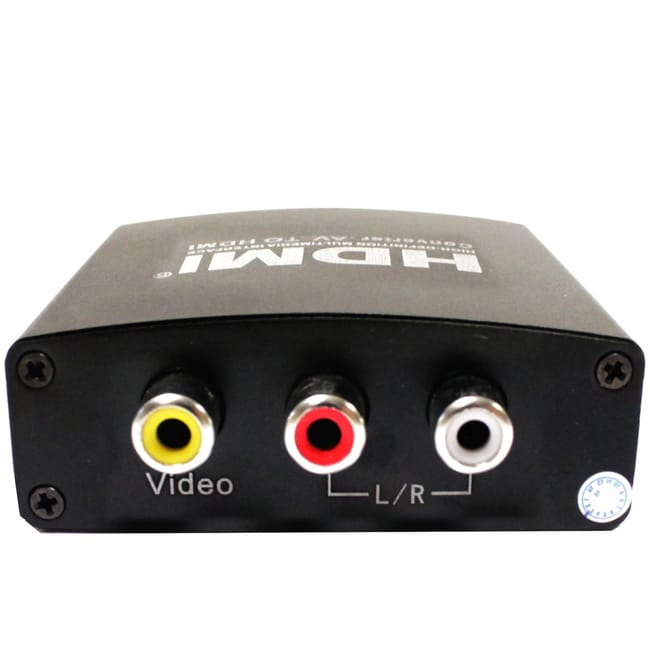 Adaptador de audio y video compuesto CBVS a HDMI mini con