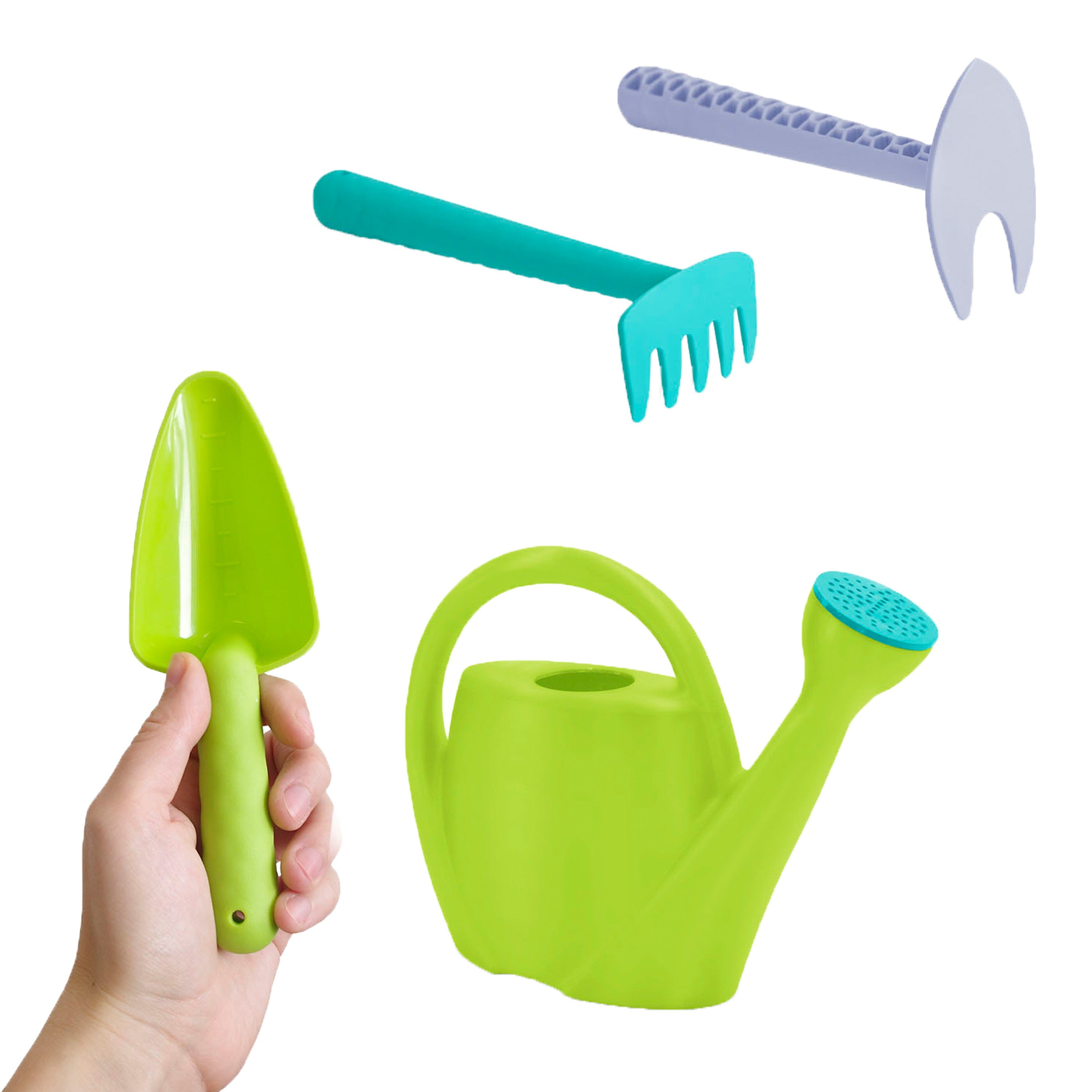 Kit d'outils de jardinage pour petit jardinier (enfants)
