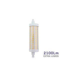 LEDLUX Lampada Led R7S RX7S Lineare Dimmerabile 118mm COB 9W = 90W