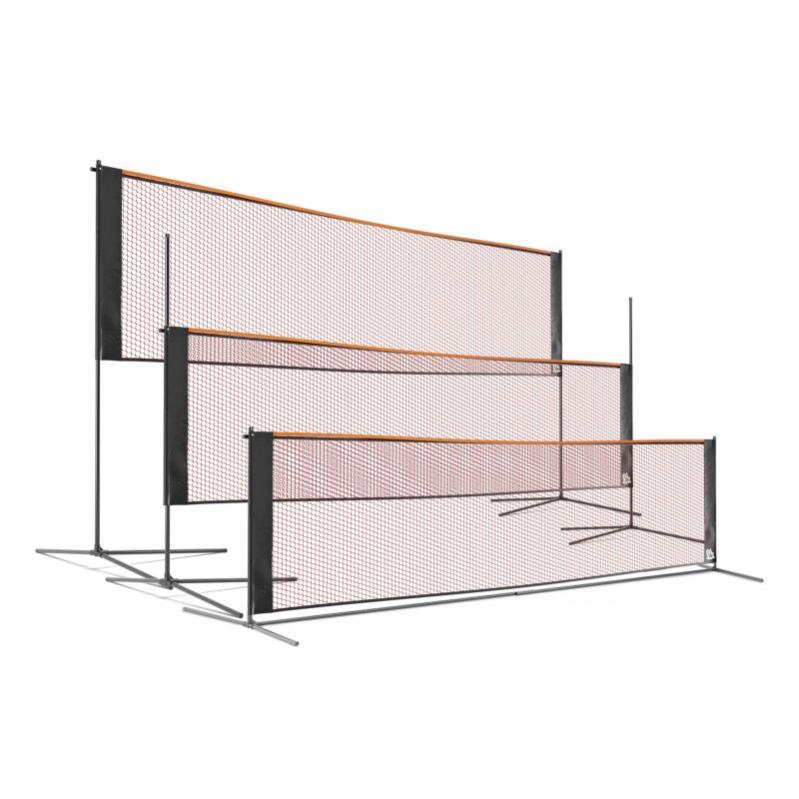 Red Con Patas Multisport, Movil, 3 Alturas 75/125/150Cm Volley, Badminton, Tenis