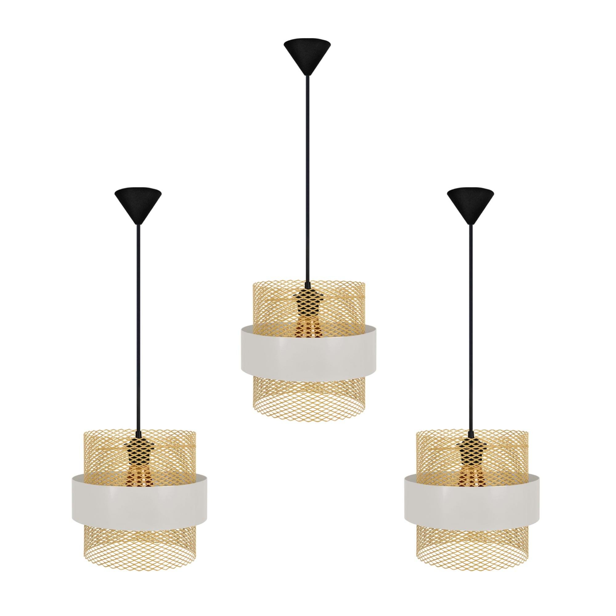 Lustre Classique Fer Forgé Et Verre Ivoire – Plafonnier Italien