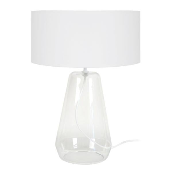 Lampe de chevet TOSEL MINI REFECT A tissu transparent D 18 x H 25 cm ...