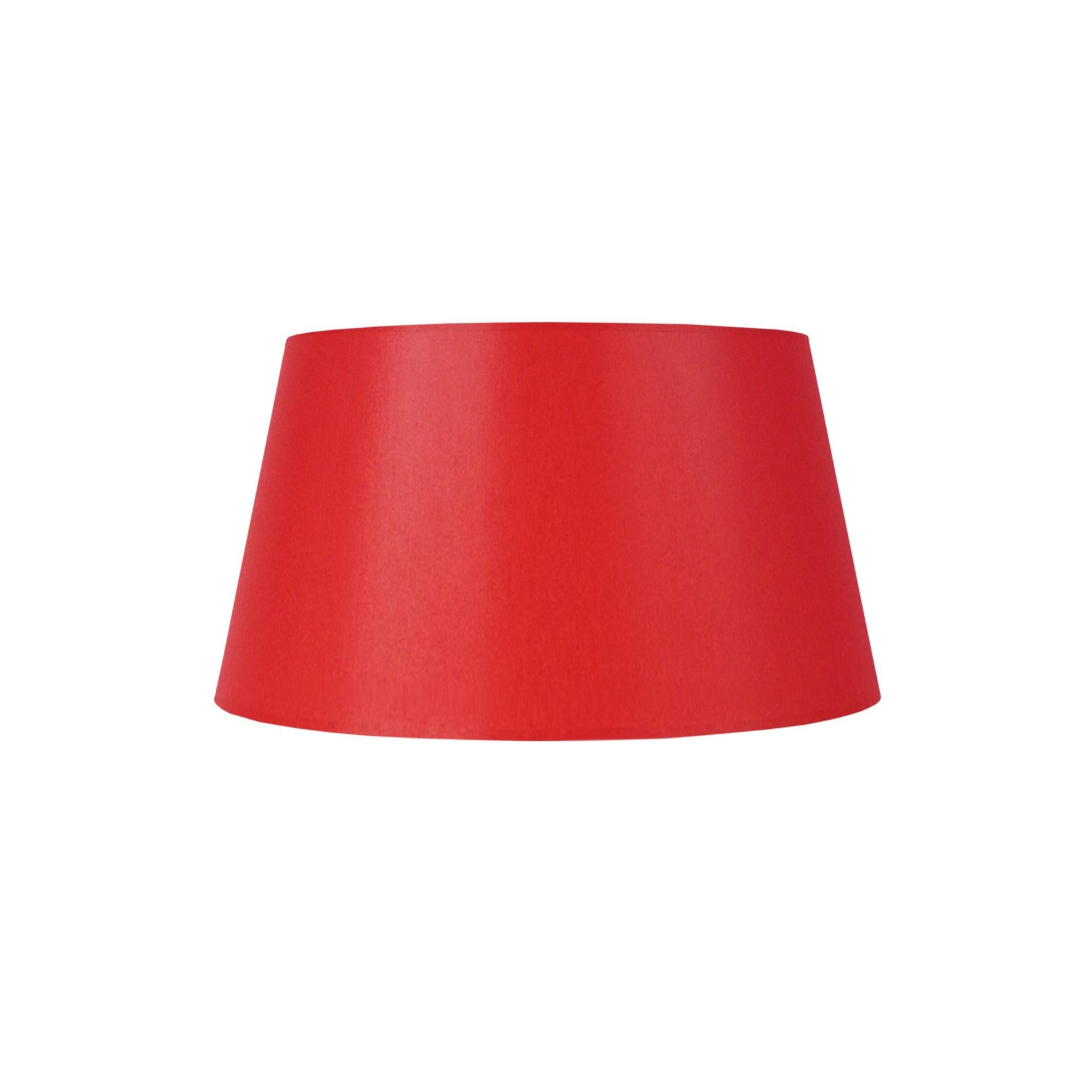 Pantalla De Lámpara De Tela Cilíndrica - 30x20 Cm, Estilo Vintage, Para Lámparas De Mesa, Pie O Noche