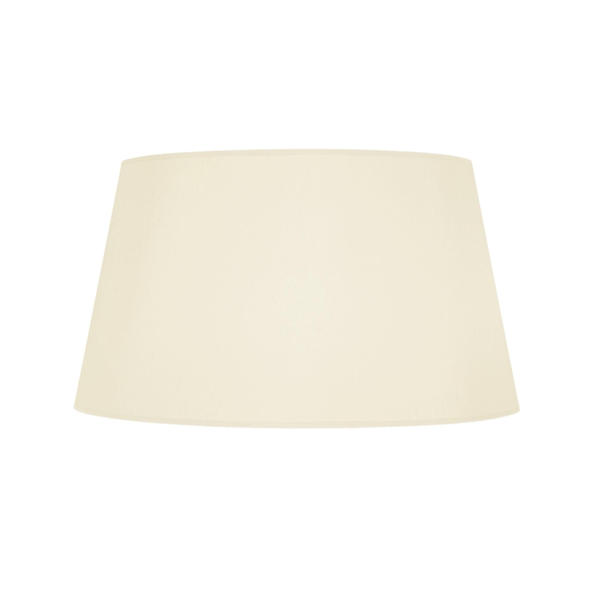 Baluue Abat-jour en Tissu Tambour Beige pour Lampe de