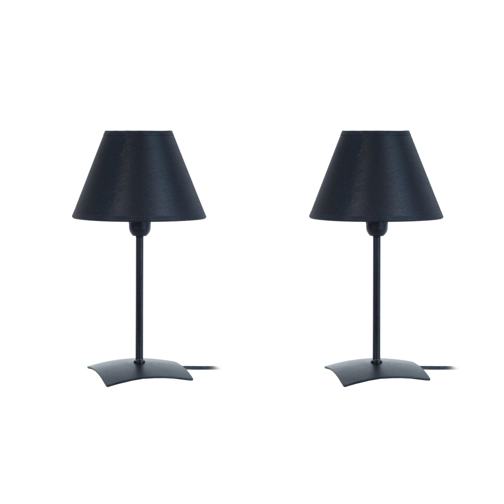 Lampe de chevet noir et doré | La Redoute Lampe de chevet noir et doré | La Redoute