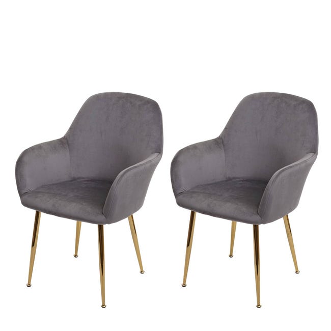 Poltrona lounge di design in velluto grigio con gambe in metallo FAL09039 Poltrona lounge di design in velluto grigio con gambe in metallo FAL09039