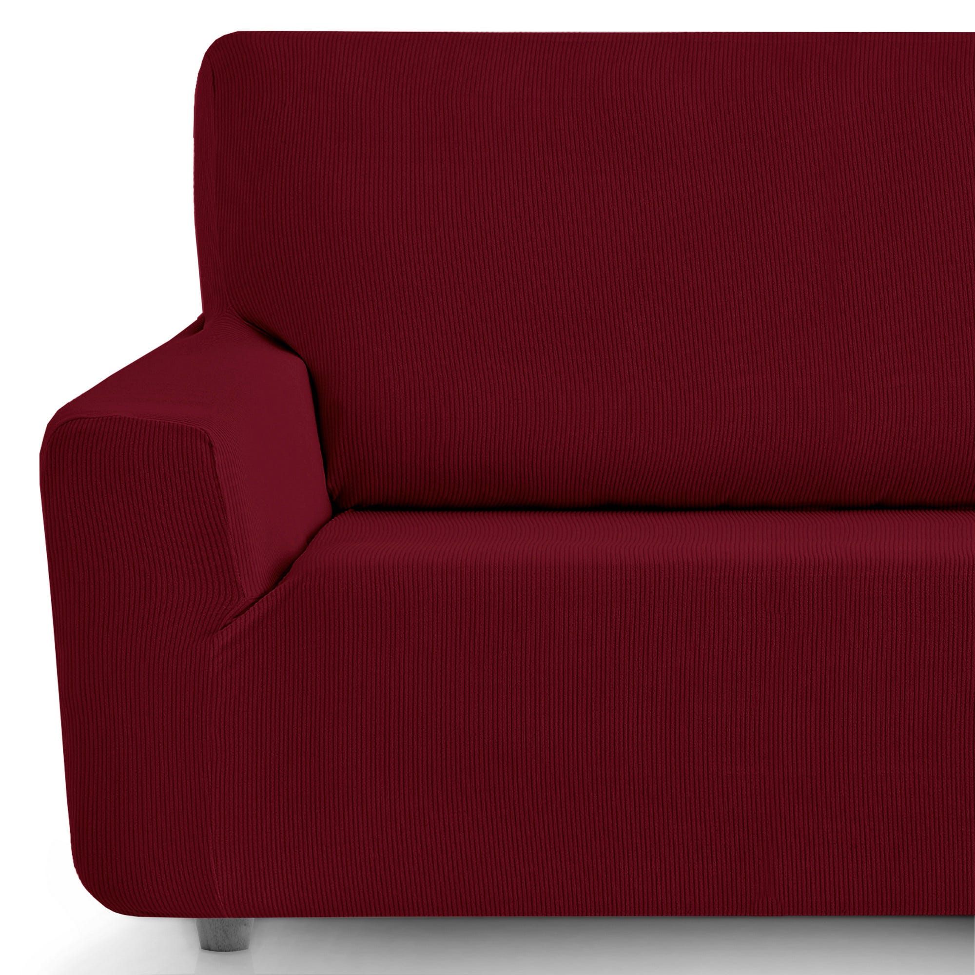 Pack 2 Fundas de sillón 1 plaza (70-110) cm rojo MILAN