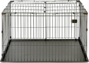 VEVOR Cage pour Chien Robuste 107x77x94 cm Cage de Transport en