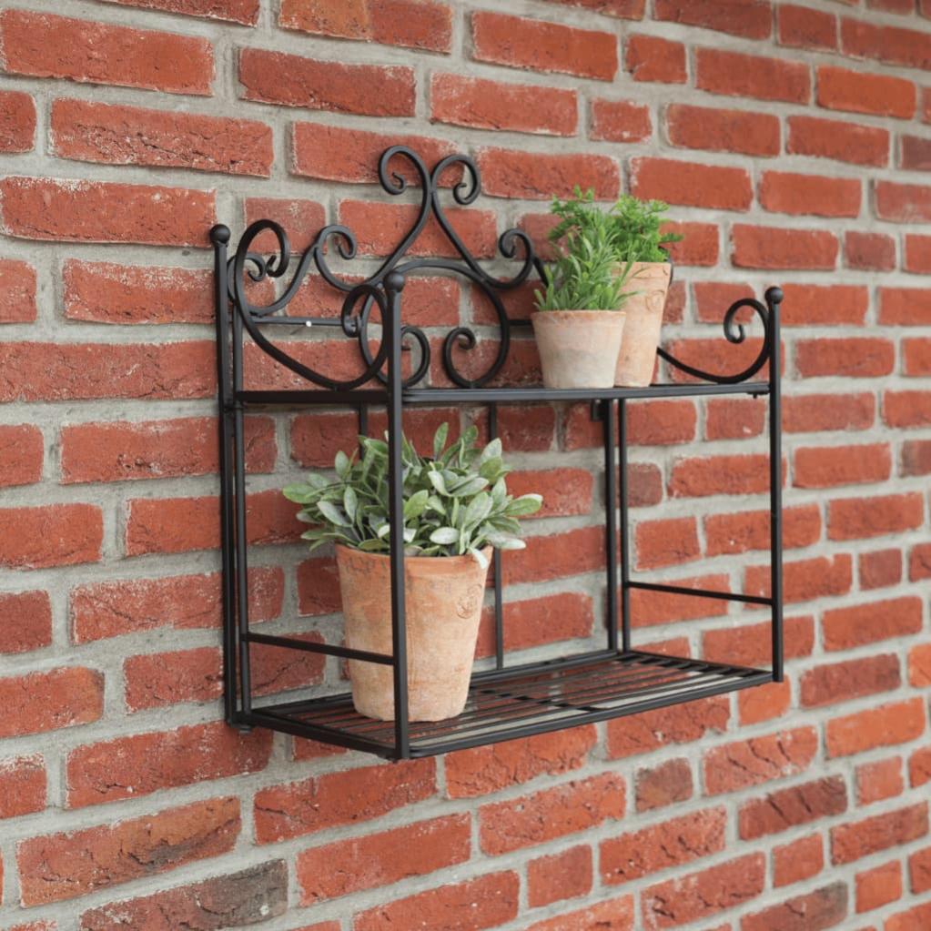 Esschert Design Patère Murale Pivotante Marron Antique 5,7 X 9,3 X 14,2 Cm - Crochets Rotatifs Décoratifs