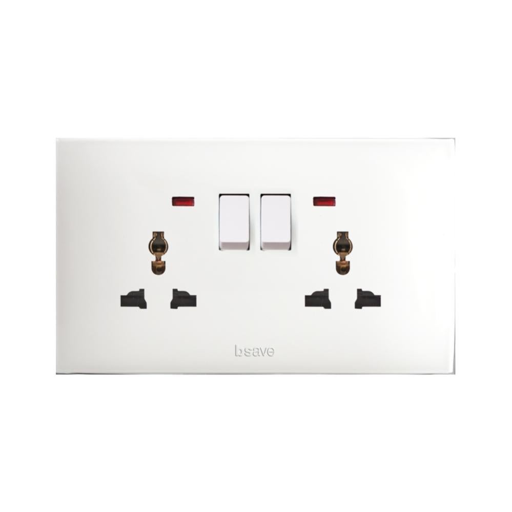 Doppia presa modulare THOMSON - 2P + T - 16A NF
