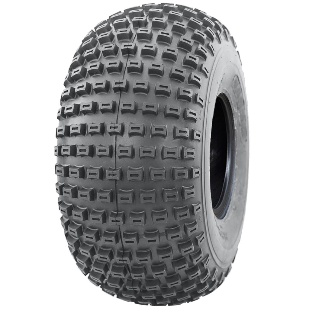 Wanda P322 18x9.50-8 ATV Tyres - Set Of 2, 4-Ply Tubeless Knobby Off-Road Tires For Quads
