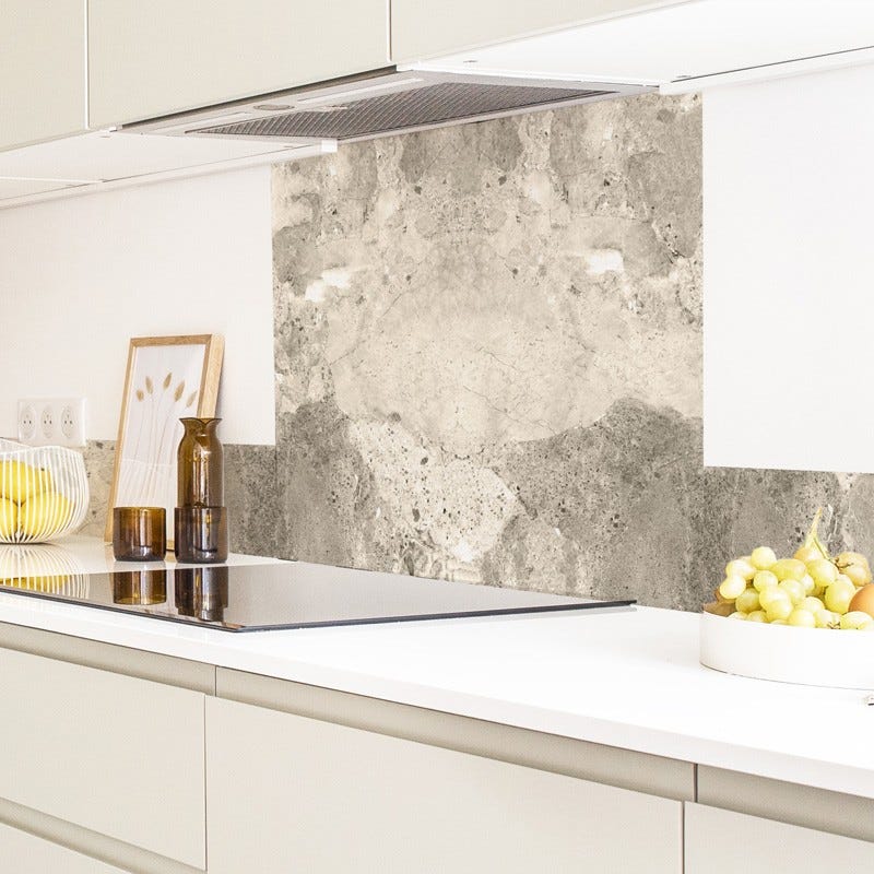 Panel de pared - Salpicadero de cocina L90cm×A70cm 99deco