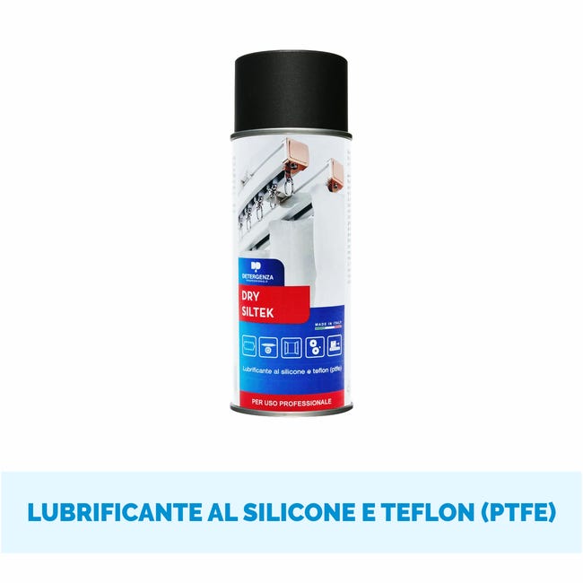 LUBRIFICANTE AL SILICONE E TEFLON PTFE DRY SILTEC - pz. 1 da 400 ml