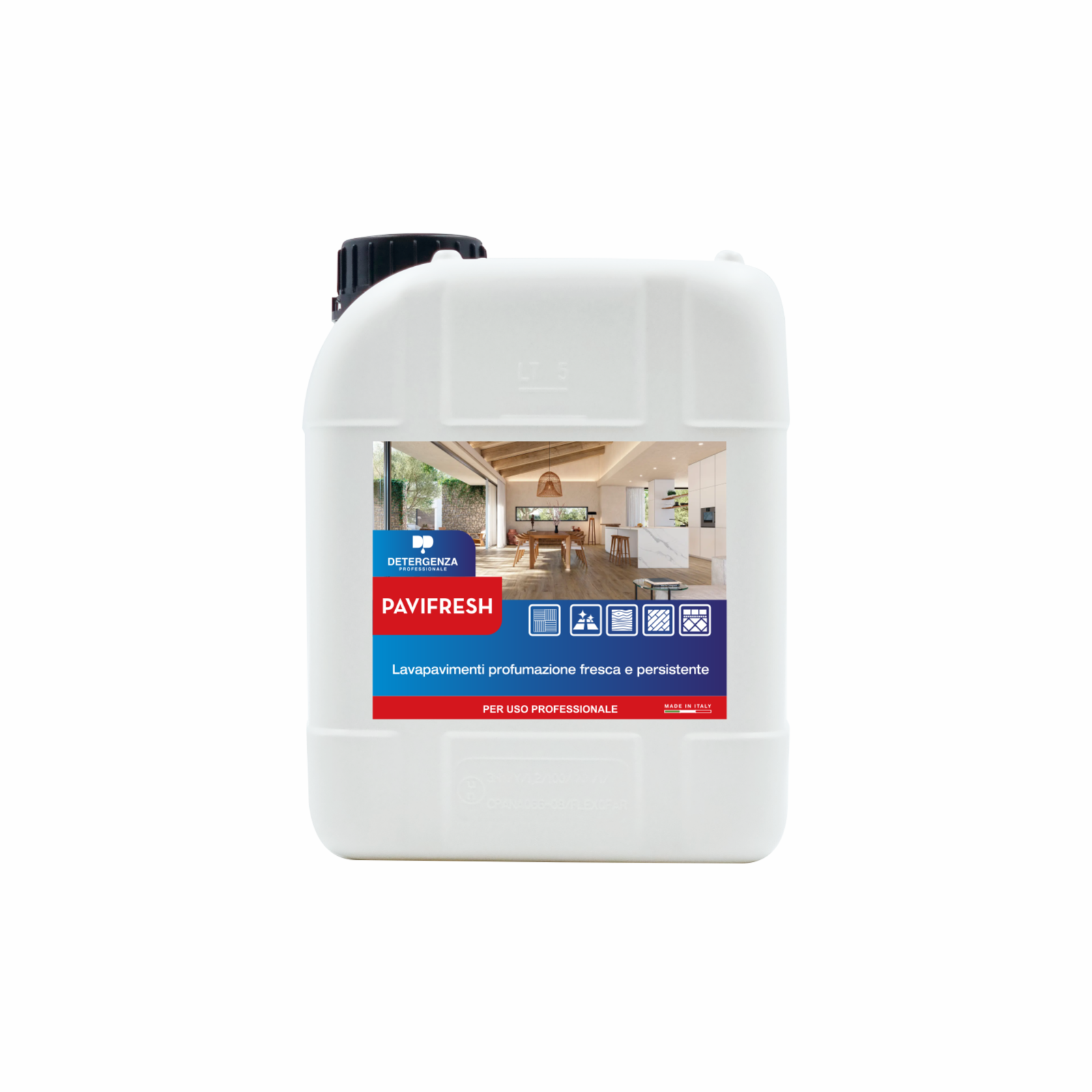 Lavapavimenti Igienizzante Repel Bet Concentrato - 5 Litri, Repellente Insetti, Biodegradabile