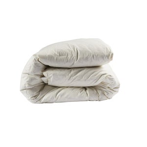 Couette très chaude 240x260 blanc en polyester 450 g/m2 HOSTA