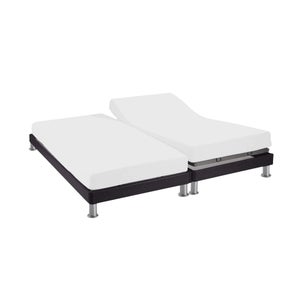 Drap-housse Coton Zinc Bonnet 25 - 70x190 cm - Le Roi du Matelas