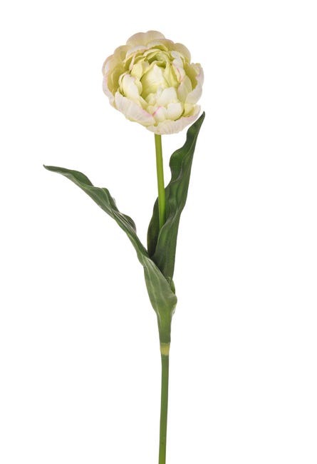 Set 4 Tulipani Artificiali con Real Touch Altezza 67 cm Verde | Leroy Set 4 Tulipani Artificiali con Real Touch Altezza 67 cm Verde | Leroy