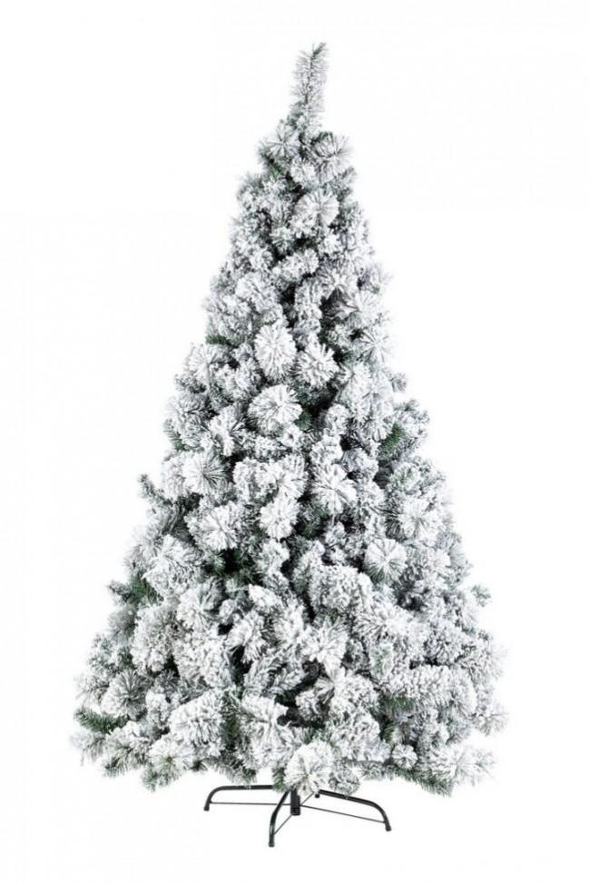 Albero di Natale innevato: il modello super folto che trasforma l