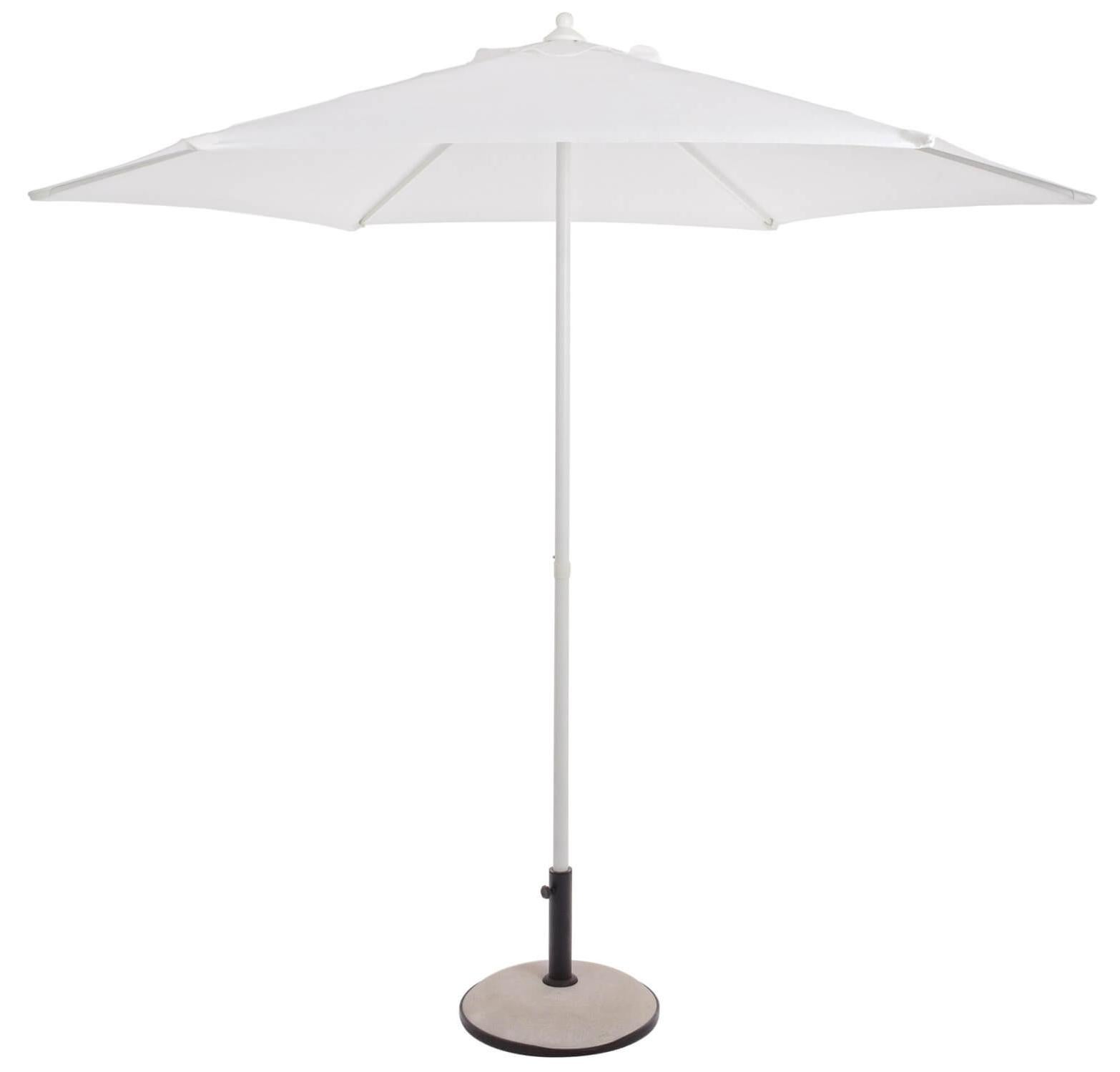 Bizzotto Telo ombrellone poliestere INES Grigio (4x3mt) 407956090