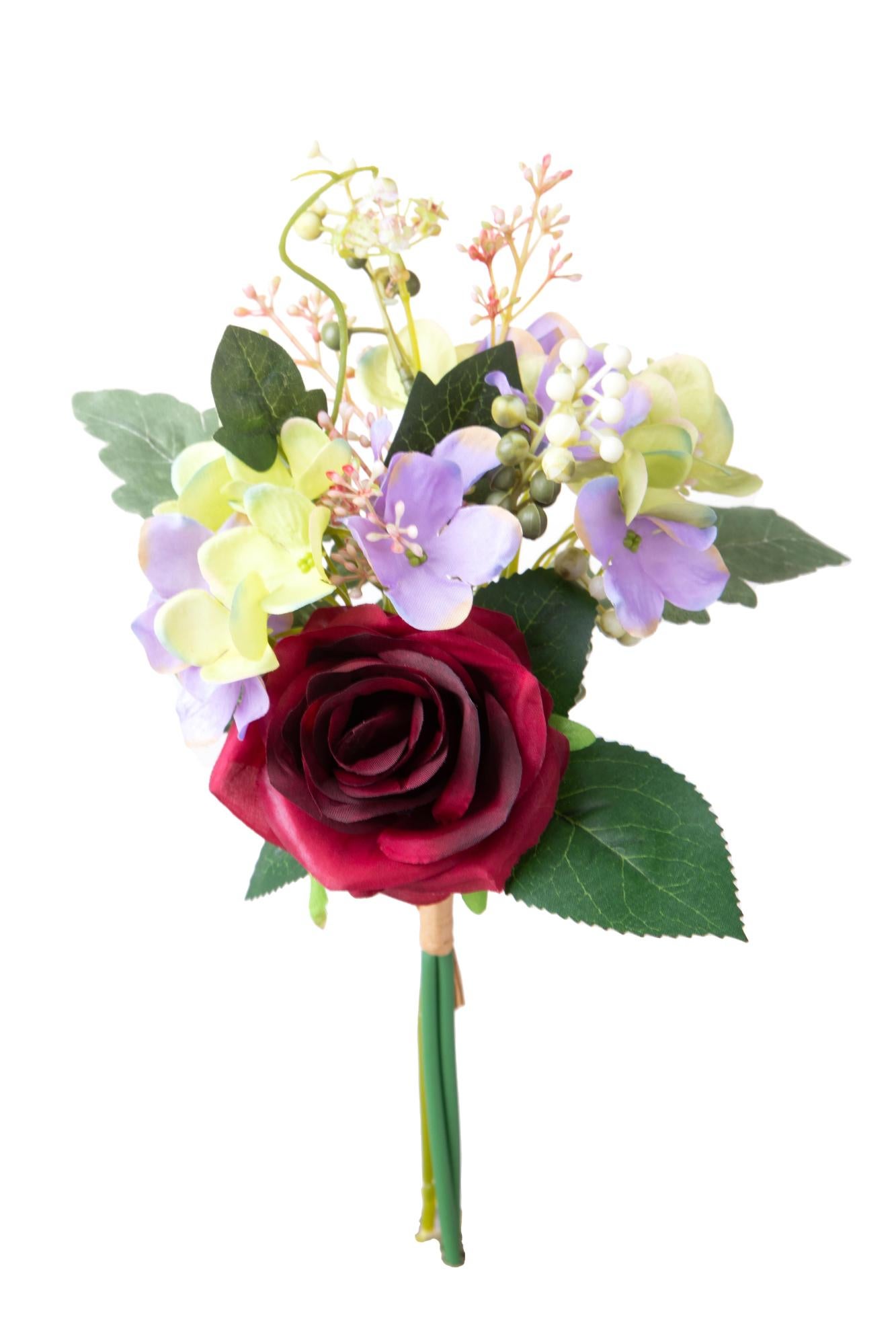 Awtlife 50 Rose Artificiali In Schiuma Lattice Con 15 Foglie - Fiori Finti Colore Avorio Per Bouquet, Centrotavola, Decorazioni Matrimonio E Baby Shower - 3