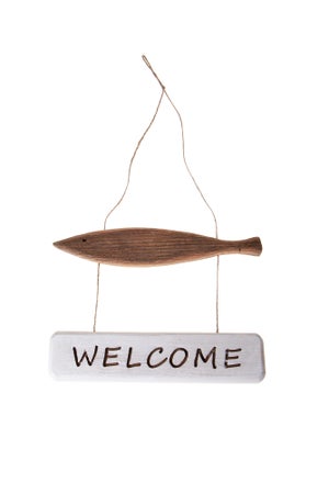 Scritta Welcome da appendere – GusatStore