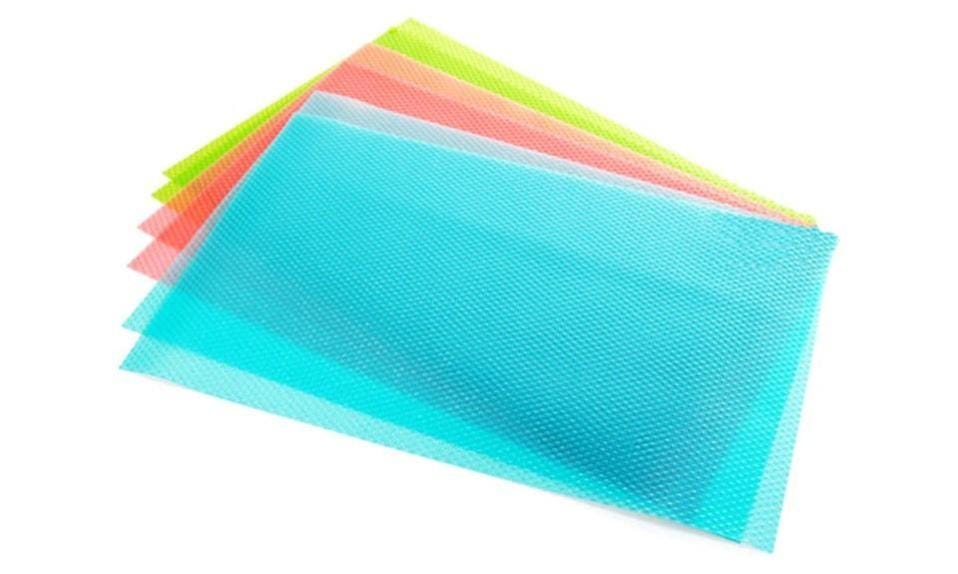 12 Tappetini Per Frigorifero Antimuffa - Lavabili, Taglia 29x45 Cm, In Materiale EVA Per Frutta E Verdura - Foto 8