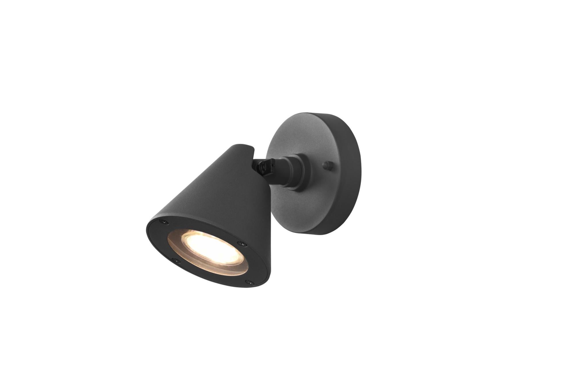 Applique Da Esterno First Choice Lighting 20968 - Stile Tradizionale, Nero E Oro Spazzolato, IP44, Nuova - Foto 5