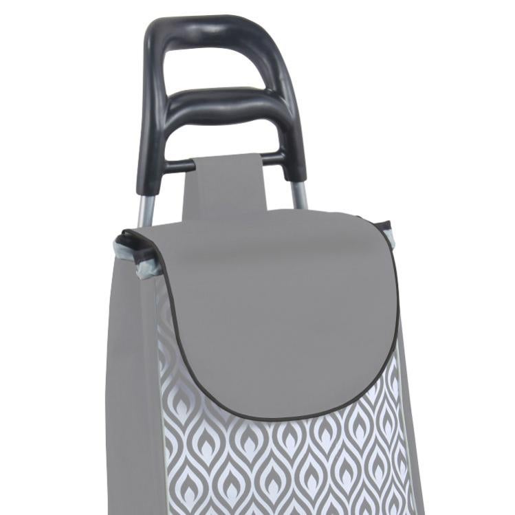 Carrello della spesa pieghevole con ruote, carrello della spesa leggero da 90 l con doppie ruote girevoli, capacità succo | Leroy Merlin