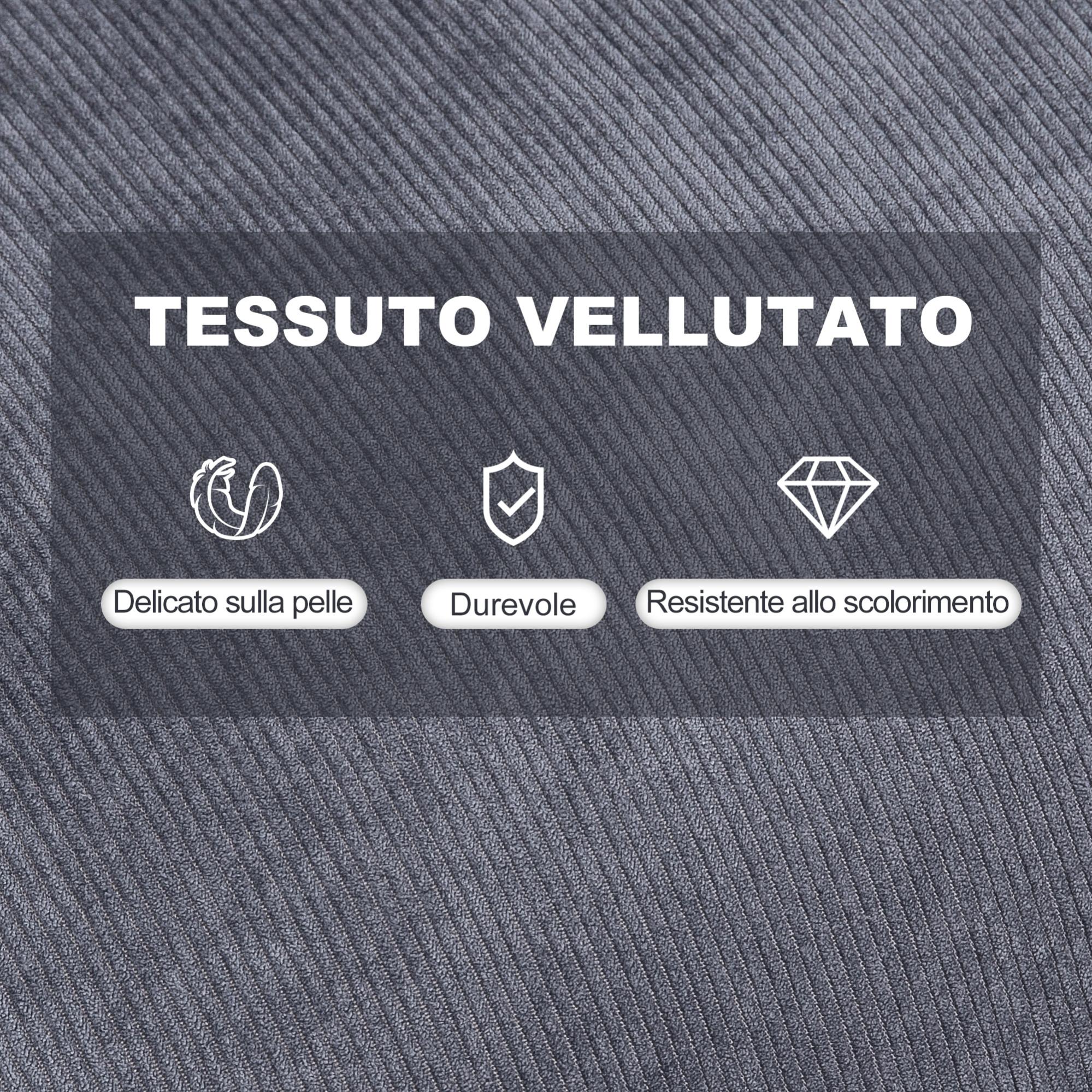 Casaria Panca Contenitore Pieghevole In Velluto A Costine – 76x38 Cm, 2 Scatole Incluse, Carico 300 Kg, Pouf E Cassapanca Per Soggiorno E Camera, Beige