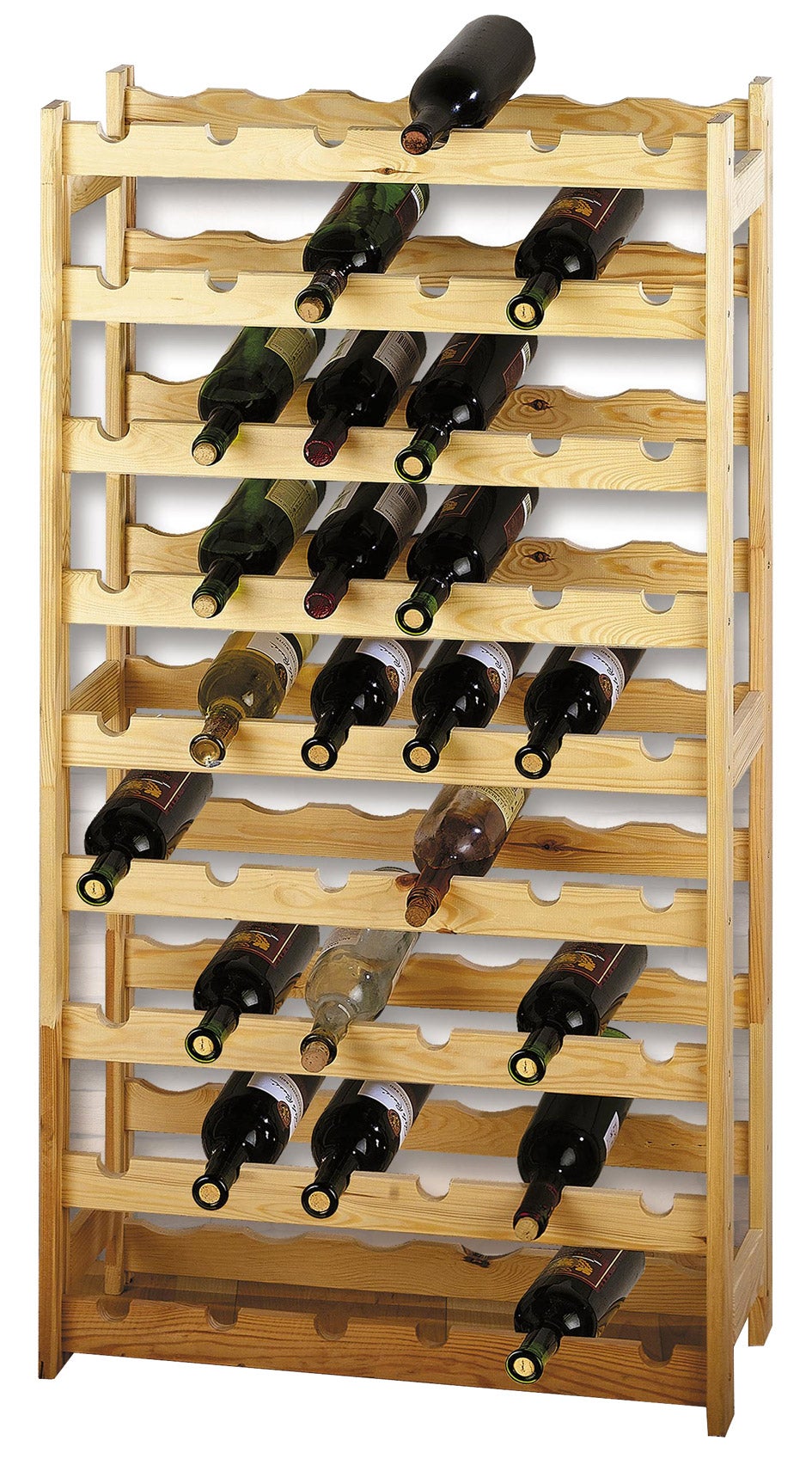 Portabottiglie cantinetta vino a parete 15 bottiglie di vino