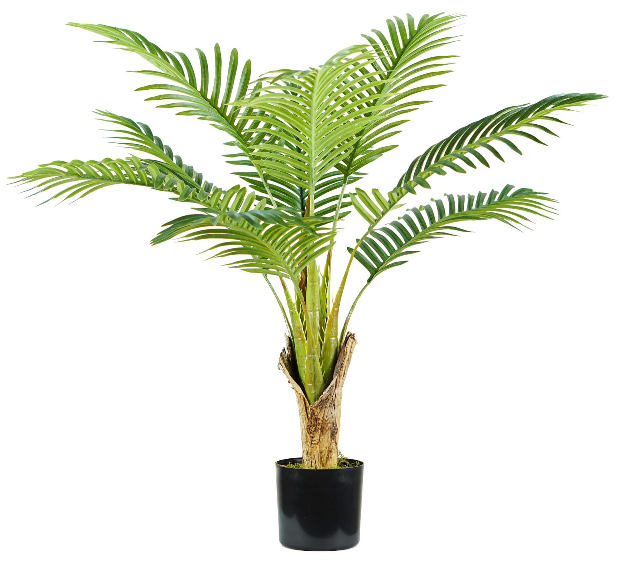 Pianta Artificiale Palma Areca 153 Cm Con Vaso - Finto Albero Dipsi Lutescens Per Interni/Esterni, Decorazione Casa