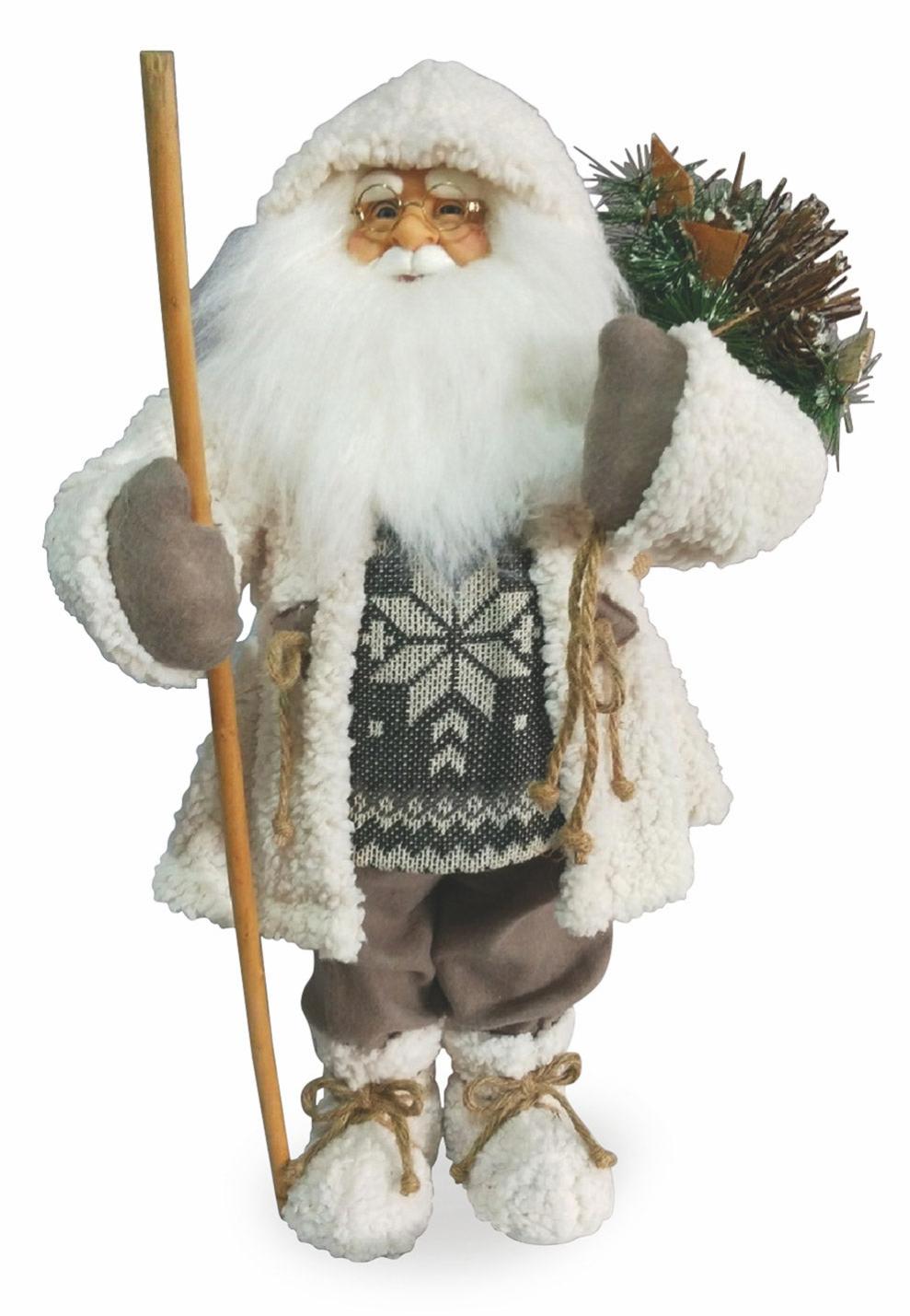 Lanterna vetro neve bottega di babbo Natale 25x18x18 cm | vendita
