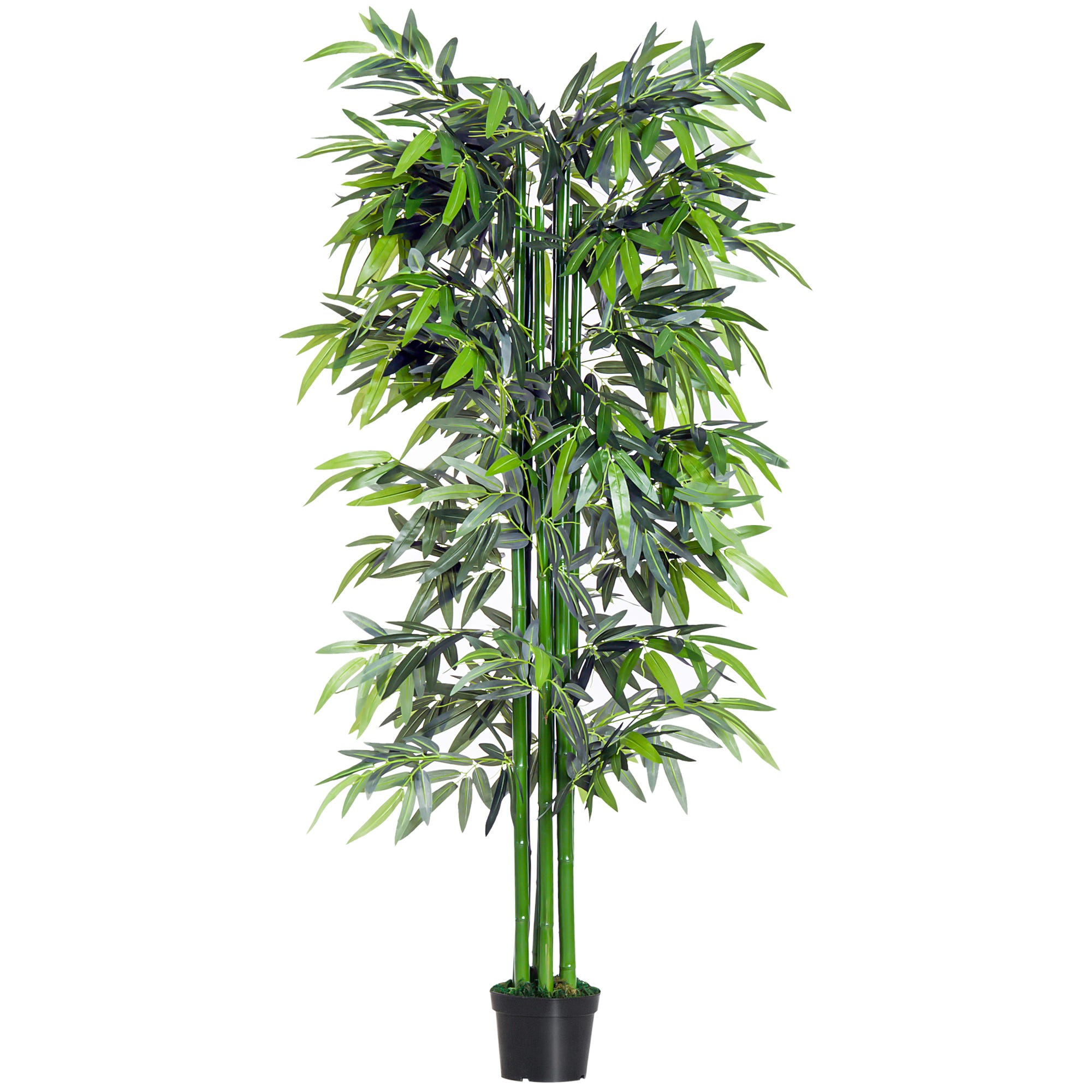 Pianta Artificiale Sempreverde H95 cm con Vaso per Interni ed Esterni Verde  – acquista su Giordano Shop