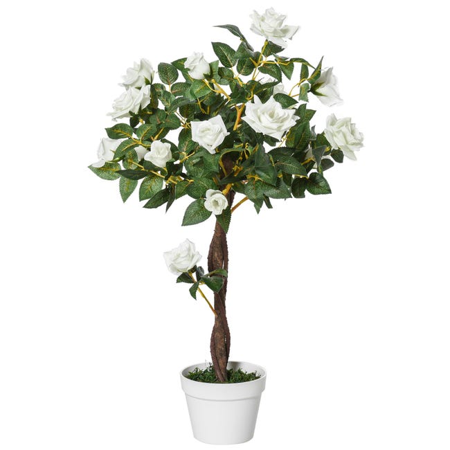 Albero di Camelia Artificiale da 95 cm, Pianta Artificiale con Fiori Finti in Vaso di Cemento, Decorazione per Casa e Ufficio (Rosso) | Leroy Merlin Albero di Camelia Artificiale da 95 cm, Pianta Artificiale con Fiori Finti in Vaso di Cemento, Decorazione per Casa e Ufficio (Rosso) | Leroy Merlin